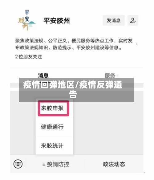 疫情回弹地区/疫情反弹通告