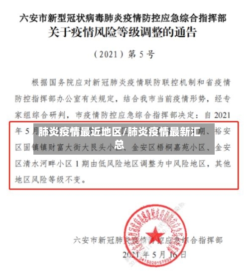 肺炎疫情最近地区/肺炎疫情最新汇总-第2张图片