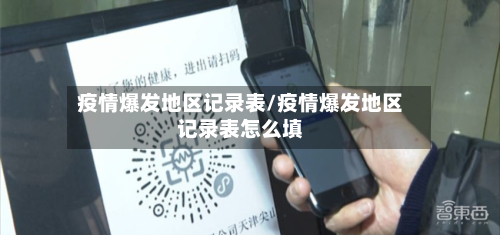 疫情爆发地区记录表/疫情爆发地区记录表怎么填-第2张图片
