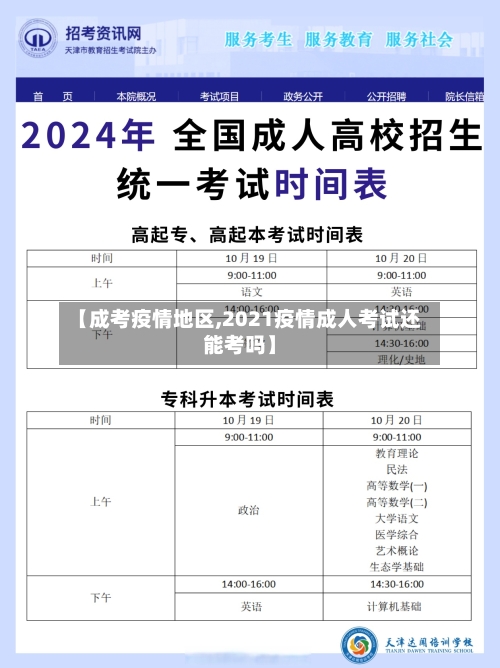 【成考疫情地区,2021疫情成人考试还能考吗】-第3张图片