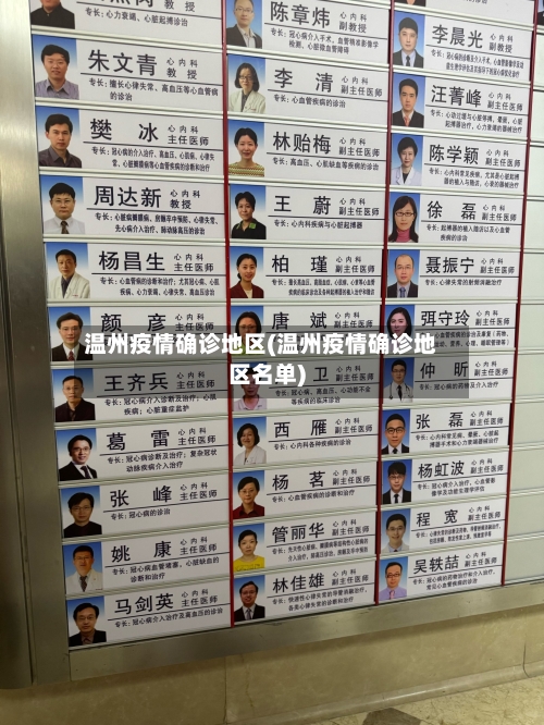 温州疫情确诊地区(温州疫情确诊地区名单)-第2张图片