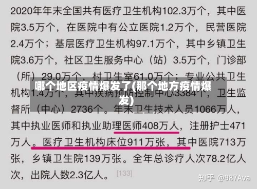 哪个地区疫情爆发了(那个地方疫情爆发)-第2张图片